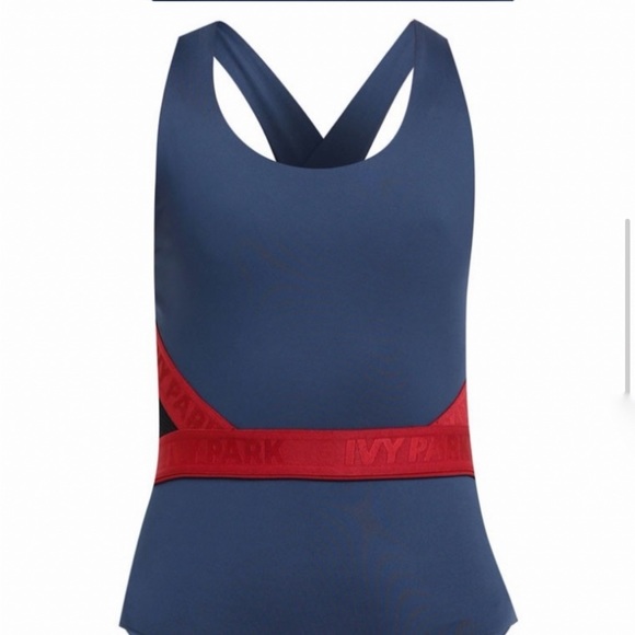 🎉 HP 🎉 IVY PARK BY BEYONCÉ COLORBLOCK ONE PC SWIMSUIT OR BODYSUIT SZ MED - Picture 4 of 13